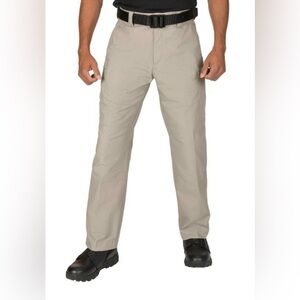 Blauer TenX Tactical Pants Size 50X38 Unhemmed Ripstop Silver-Gray Cargo NWT